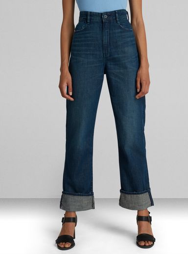 Tedie Ultra High Straight Jeans